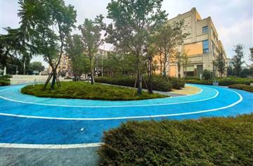 家门口的运动场丨武侯永乐汇游园：从城市夹角到家门口的“山地骑行场”