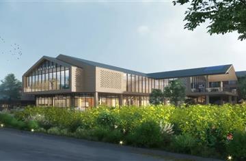 冲刺四季度丨赋能战旗村乡村振兴新征程，市建筑院设计文旅集散基地进入土建施工