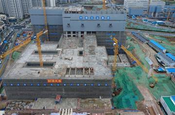市建筑院主导设计，天府新区人民医院新院区预计4月整体封顶