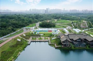 世界赛事进公园丨射箭赛场南移护枫树，临建设施全租赁